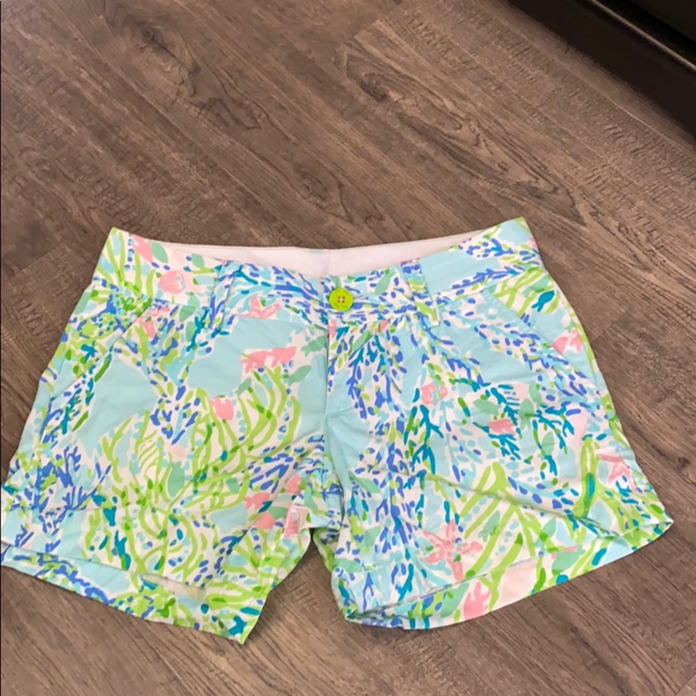 Sz 00 Lilly Pulitzer Callahan shorts